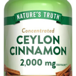Cápsulas De Comprimidos De Canela Do Ceilão Natures Truth |