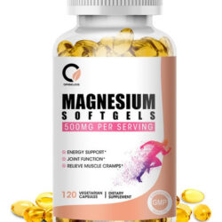 Cápsulas De Glicinato De Magnésio Orgeuos De 500 Mg, Cápsula