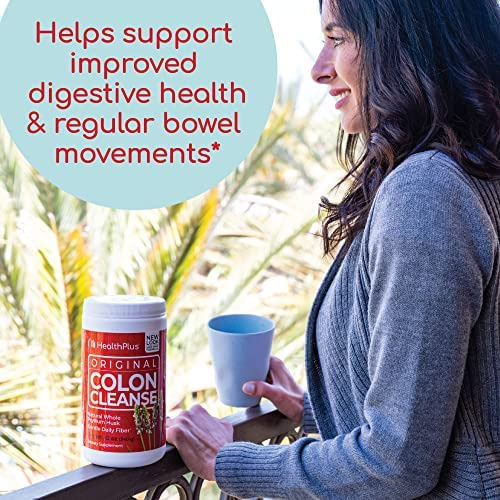 Health Plus Colon Cleanse - Pó De Fibra Diário Natural - Se - Imagem 6