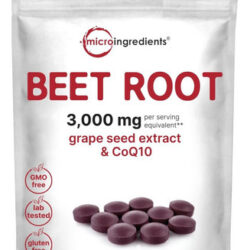 Raiz De Beterraba 3.000 Mg Com Extrato De Semente De Uva E C