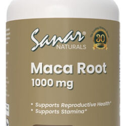 Sunar Naturais Maca Raio Suplemento 1000mg - Suporta Perform