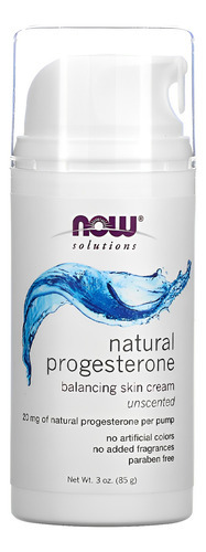 Progesterona Now Foods Creme Pele 85g Importado