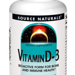 Source Naturals Vitamina D-iu Auxilia Na Saúde Óssea E Imuno