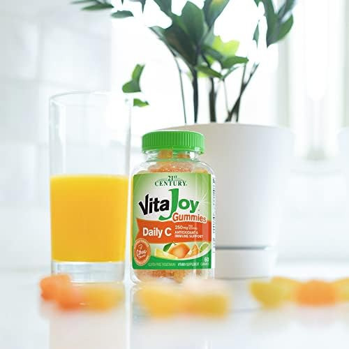 21st Century Vitajoy Daily C 250 Mg Gomas, Frutas Cítricas, - Imagem 4