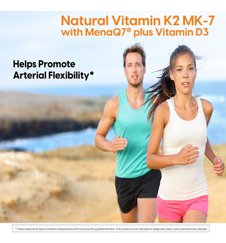 Suplemento Doctor"s Best Natural Vitamina K2 Mk-7 180mcg - Imagem 3