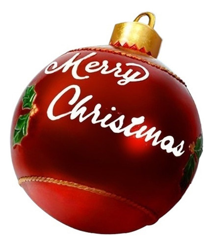 Bola Inflável Gigante De Decoração De Natal Ao Ar Livre 60cm