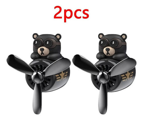 2 Peças De Purificador De Ar Para Carros Pilot Bear, Hélice