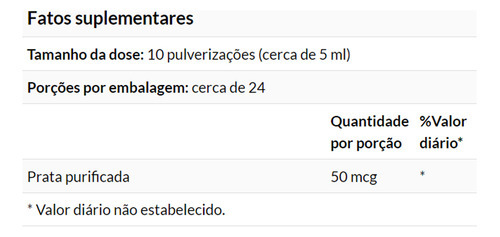Silver Sol Líquido 50mcg Now Foods 118ml Importado 3un - Imagem 5