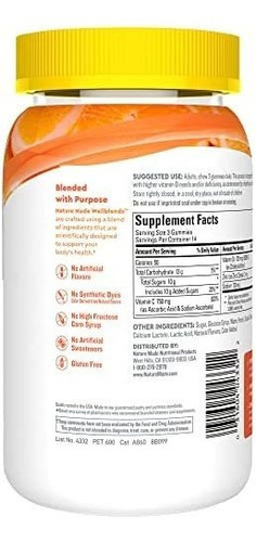 Nature Made Wellblends Immunemax Gomas, Vitamina C, Zinco E - Imagem 8