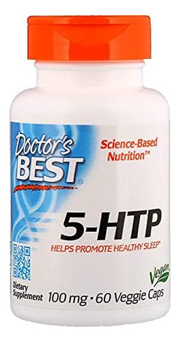 Doctors Best, Melhor 5-htp, 100 Mg, 60 Cápsulas Vegetais - Imagem 2