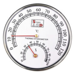 Umidade Analógica Montada Na Parede Da Temperatura Do