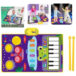Brinquedos Para Teclado Infantil, Tapete De Piano Musical, C
