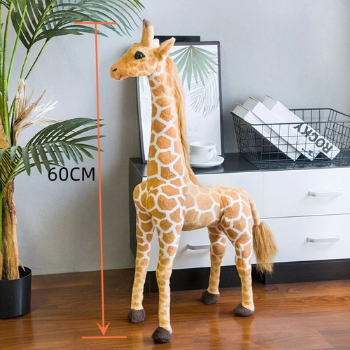 Br3 Boneca De Pelúcia Grande Em Forma De Girafa, Presente - Imagem 2