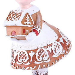 N2christmas Decor Resin Gingerbread Santa Christmas Decorati