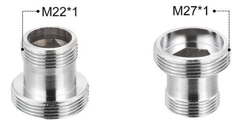 2 Adaptadores De Torneira Aeradora De Rosca Macho 16x6mm A 2 - Imagem 4