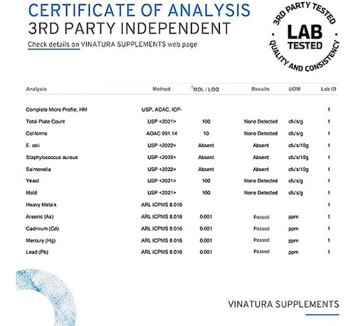 Comprimidos De Monohidrato De Creatina Vinatura 5g - Comprim - Imagem 5
