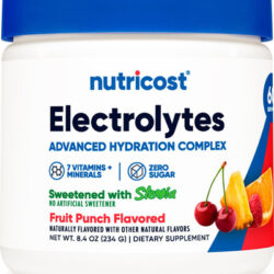 Ponche De Frutas De Hidratação Nutricost Em Pó Com Complexo