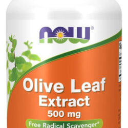 Now Foods Supplements, Extrato De Folha De Oliveira 500 Mg,