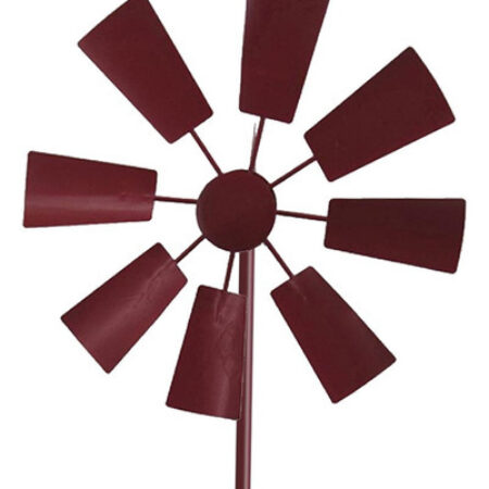 Cata-vento Moinho De Vento Premium Com Escultura Vermelho - Imagem 2