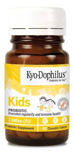 Suplemento Probiótico Kyolic Kyo-dophilus Kids 60 Comprimido - Imagem 2