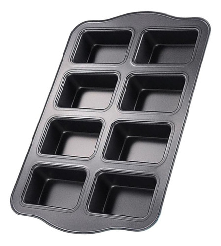 8 Cavidade Mini Loaf Pan Antiaderente Bakeware Mini Desserts - Imagem 4