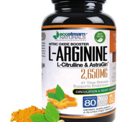 Ecostream Naturals Max 2650mg Nitric Oxide Booster L-arginin