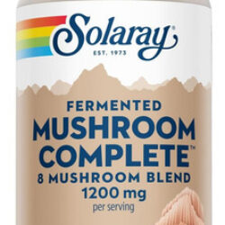 Cogumelo Fermentado Solaray Completo 1200 Mg | Suporte Saudá