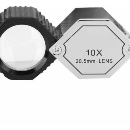 Lente Óptica Trigêmea Joias Lupa 10x 20,5 Mm Lupa - Imagem 3