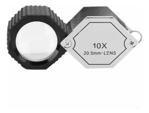 Lente Óptica Trigêmea Joias Lupa 10x 20,5 Mm Lupa - Imagem 3