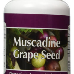 Garrafa De 90 Contagens De Semente De Uva Muscadine