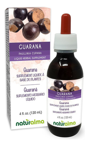 Naturalma Guaraná (paullinia Cupana) Tintura De Semente Sem