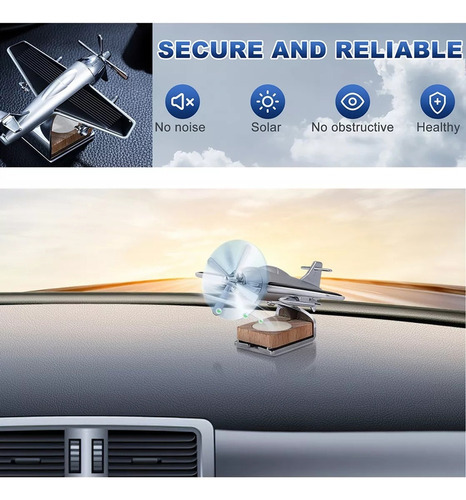 Ambientador Solar Para Carro, Avião, Aromaterapia, Mesa - Imagem 3