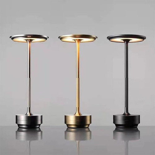 Candeeiro De Mesa Nórdico Led Touch Candeeiro De Mesa Bar Ho - Imagem 7
