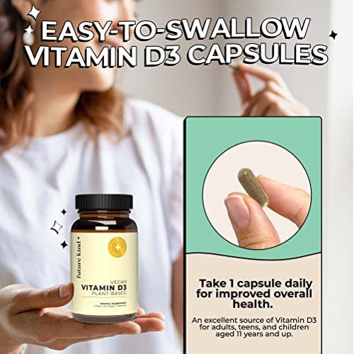 Future Kind Vegan Vitamina D3 (30 Cápsulas Em Frasco De Vidr - Imagem 6