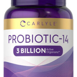Probiótico Carlyle Probiotic-14 3 Bilhões De Cfu 60 Cápsulas