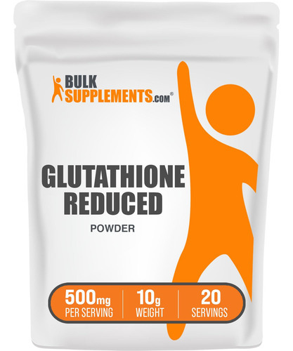 Suplemento Bulksupplements.com Pó Reduzido De Glutationa 10%