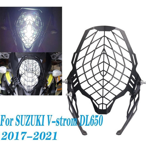 Protetor De Farol V Strom Para V-strom Suzuki 650 Dl650 - Imagem 2