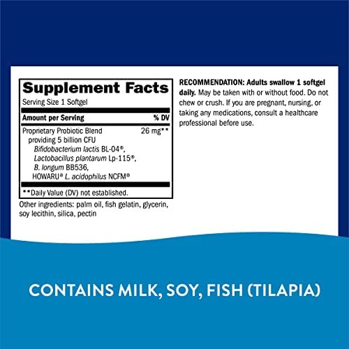 Natures Way Probiotic Pearls Potência Máxima, 5 Bilhões De - Imagem 4