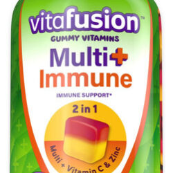 Vitafusion Multi+ Immune Support* Benefícios E Sabores 2 Em