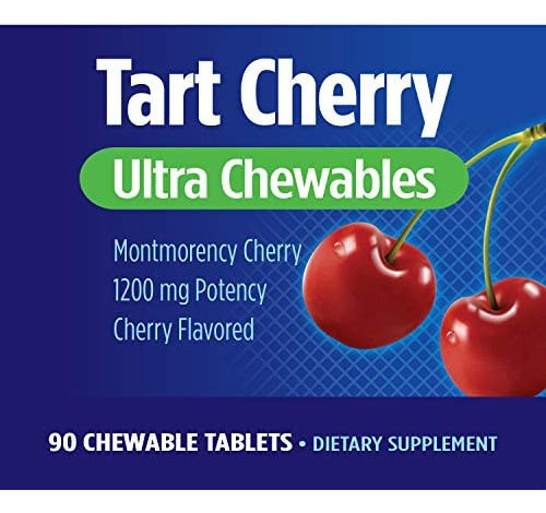 Natures Way Tart Cherry Ultra Mastigável, 1.200 Mg Por Porç - Imagem 2
