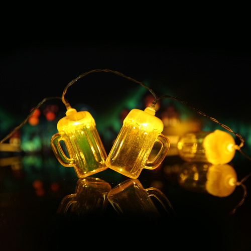 Caneca De Cerveja De 6,5 Pés E 10 Led String Lights Decoive - Imagem 8
