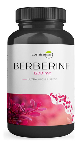 Coshisensu Berberine Hci 1200mg - Suplementos Premium De Ber
