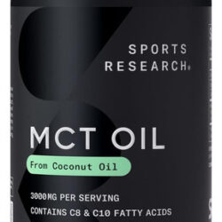 Cápsulas De Óleo Keto Mct De Pesquisa Esportiva Derivadas De
