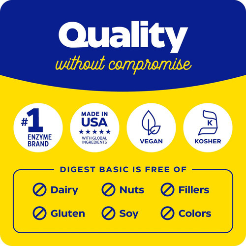 Enzymedica - Digest Basic, Essential Full Spectrum Digestive - Imagem 7