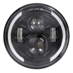 Farois De Led 7 Pol. Anjo Olho Troller Willys Harley