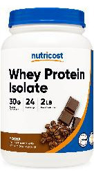 Proteína Em Pó Nutricost Whey Protein Isolate Mocha 2 Kg - Imagem 2