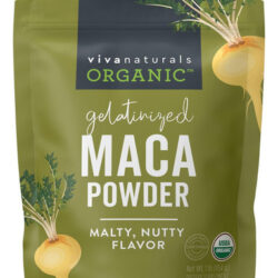 Maca Orgânica Em Pó Viva Naturals - Maca Em Pó Gelatinizada
