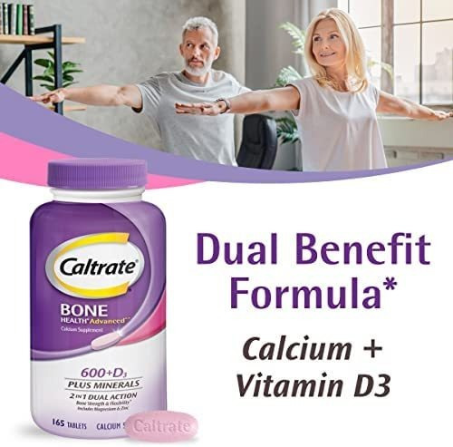 Caltrate 600 Plus D3 Plus Minerals Cálcio E Comprimidos De S - Imagem 2