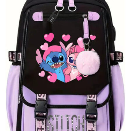 Mochila De Grande Capacidade 2024 New Series Stitch W1 - Imagem 35