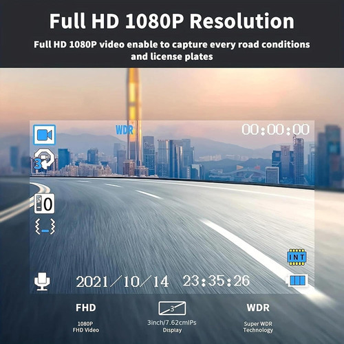 Câmera De Carro Frontal E Traseira Wifi 1080p - Imagem 6